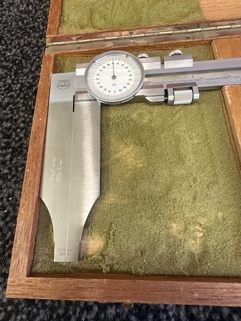 Helios Stainless Steel Caliper -25in