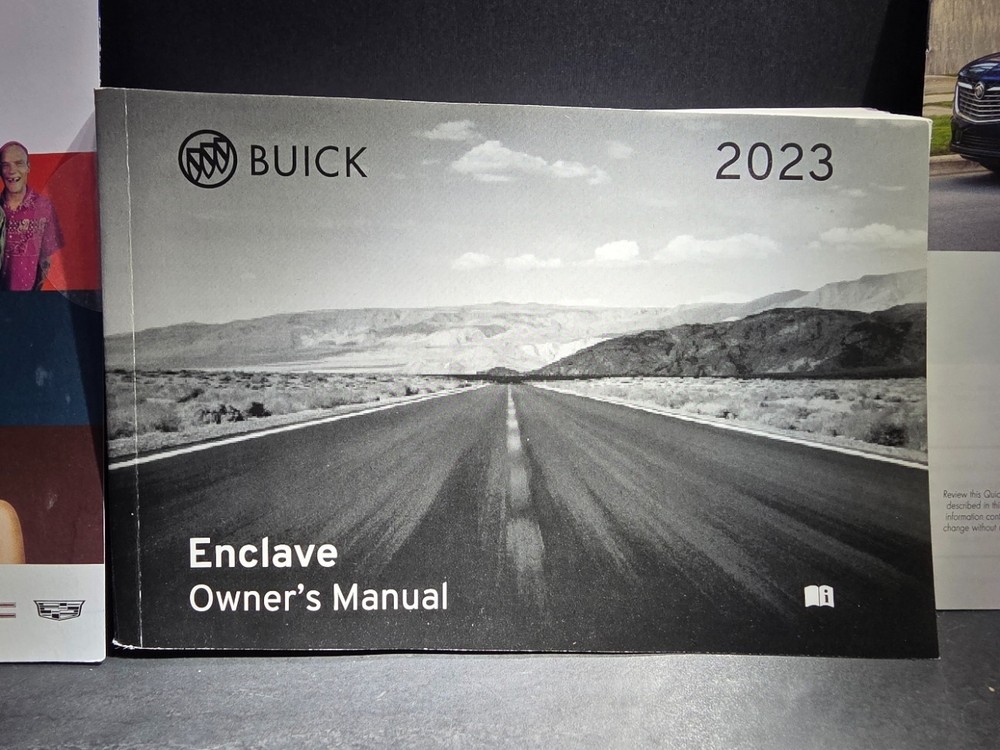 2023 Buick Enclave Owner's Manual, OEM Reference Guide Set