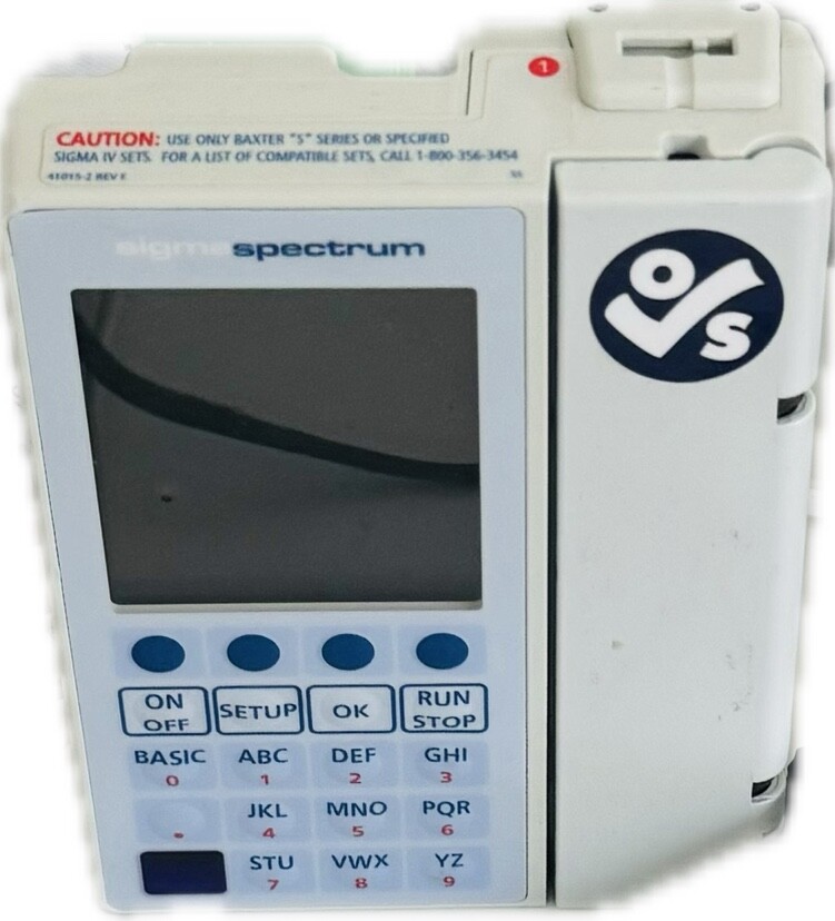 Baxter sigma Spectrum Screen keypad replacement service