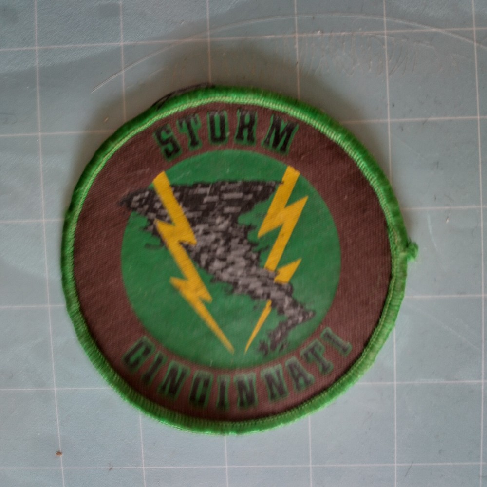Storm Cincinnati Paintball Patch size 4x4