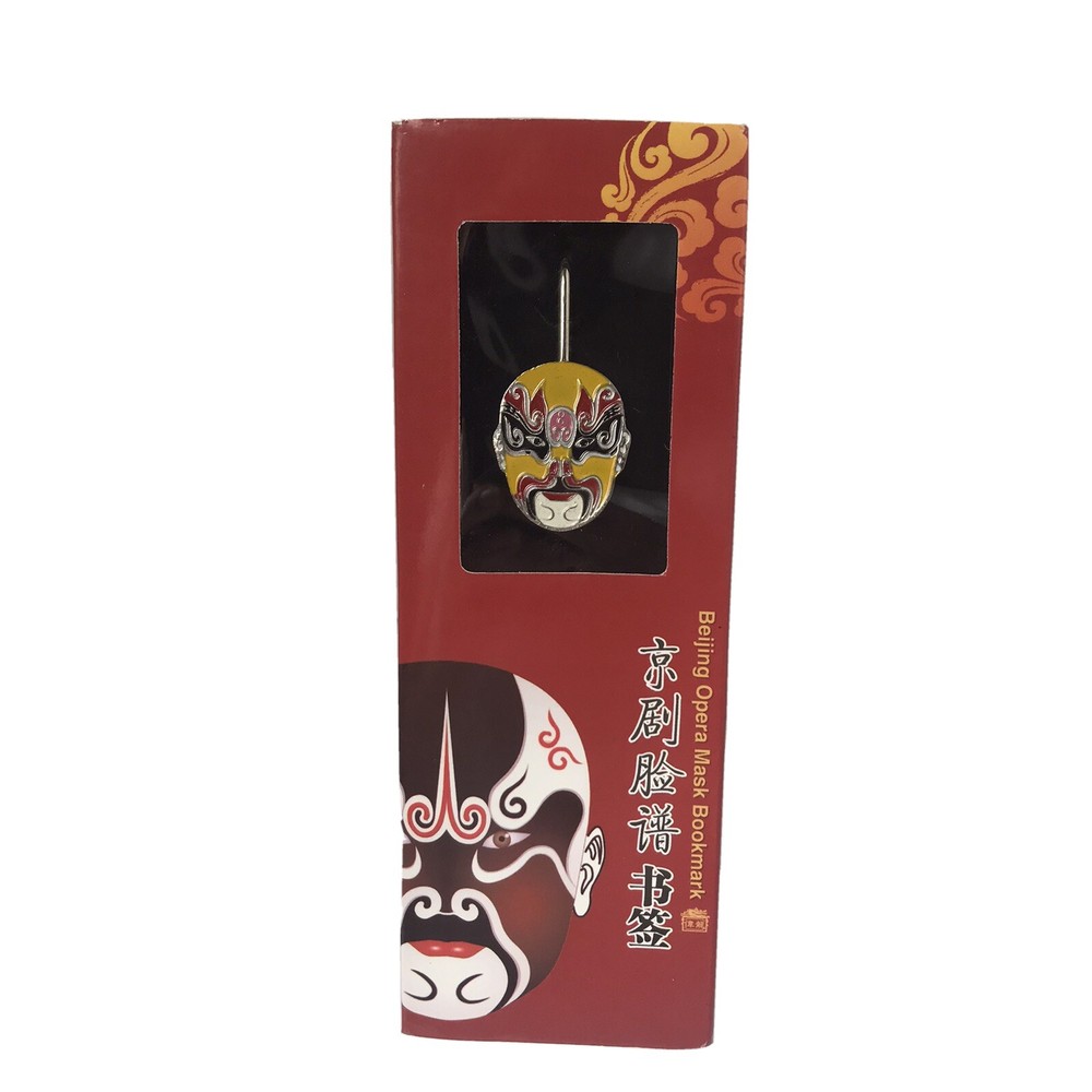 Beijing Opera Mask Bookmark