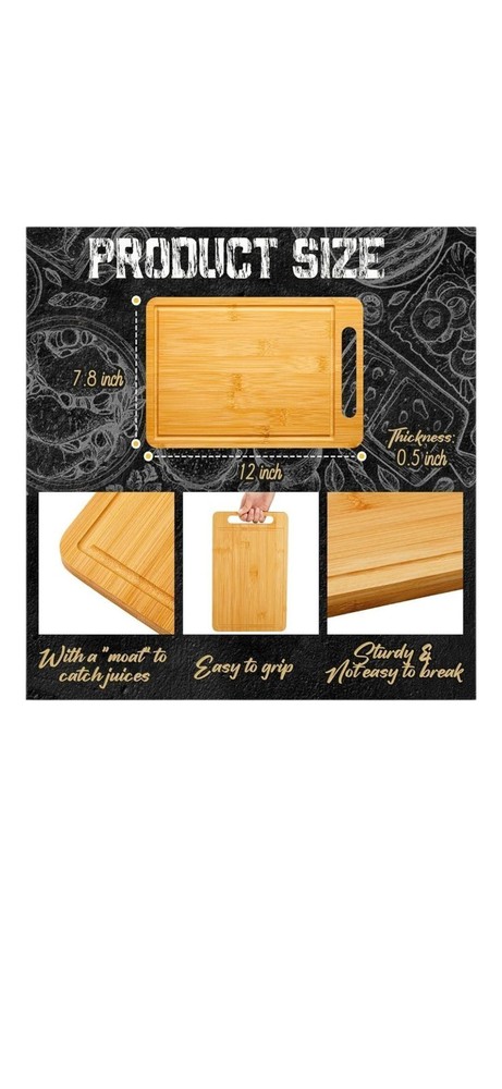 CUTTING BOARD LASERED ENGRAVED 12 X 7.5