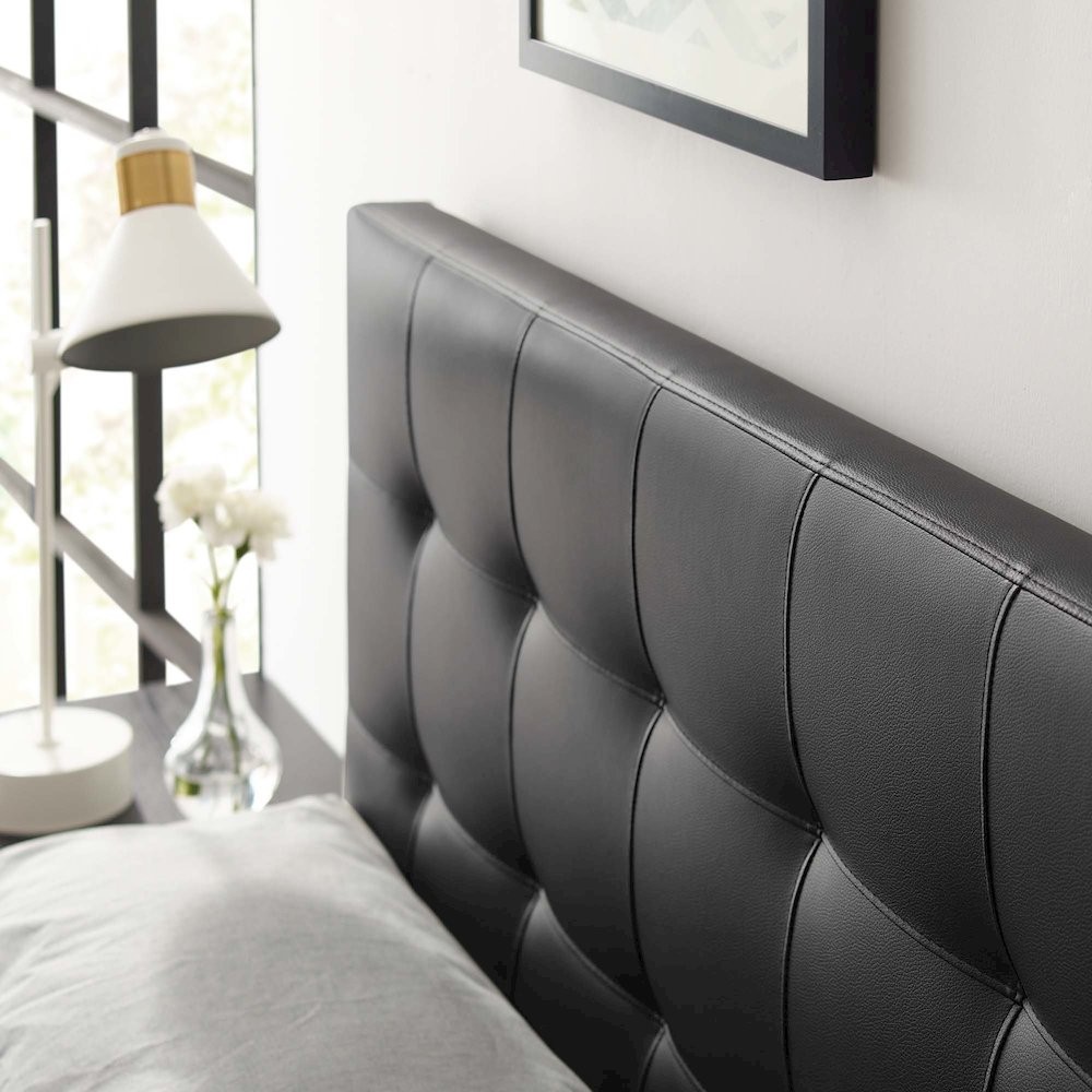 Lily Upholstered Vinyl King Headboard