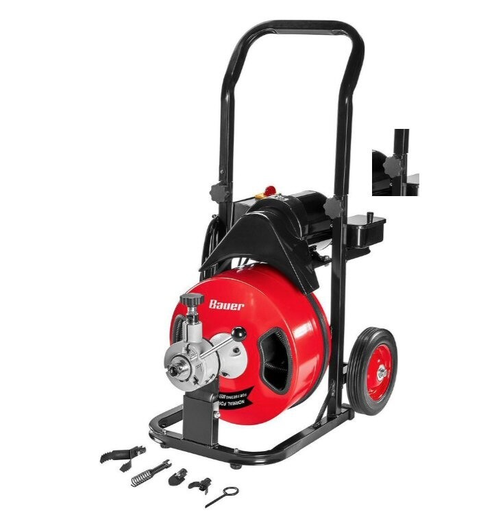 BAUER replacement LOCKING KNOB for Bauer auto feed drain cleaner