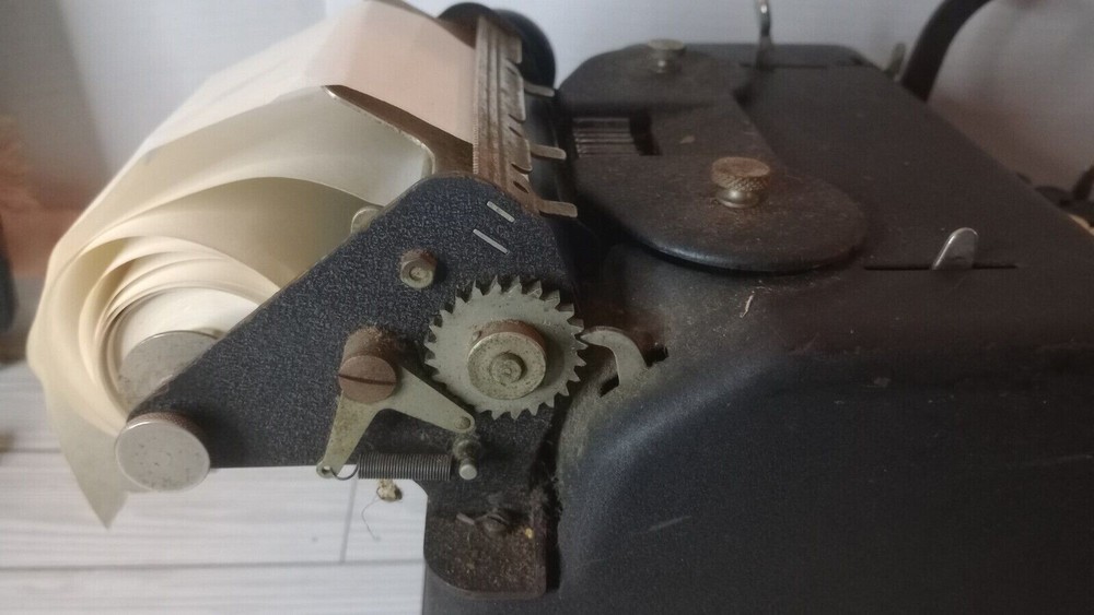 Allen Wales Desk Model Manual Adding Machine Vintage Untested Read Description