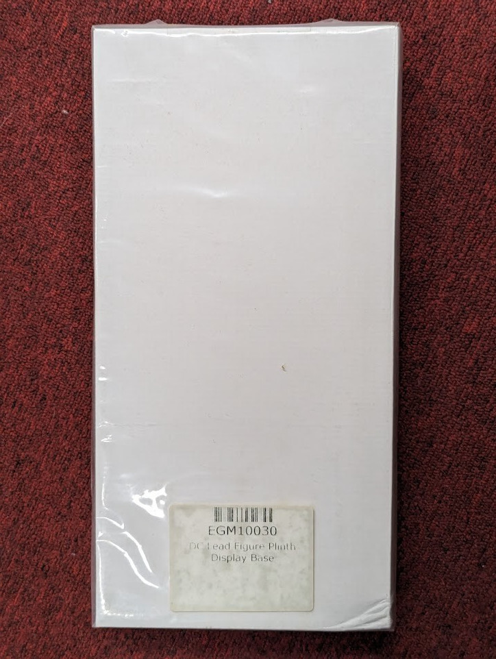 DC EAGLEMOSS METAL FIGURE DISPLAY Base PLINTH LEAD New Sealed in Box