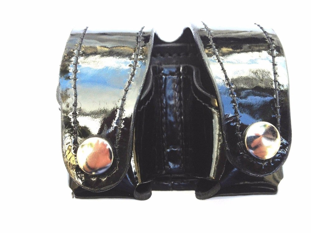 Hi Gloss leather speed loader case pouch