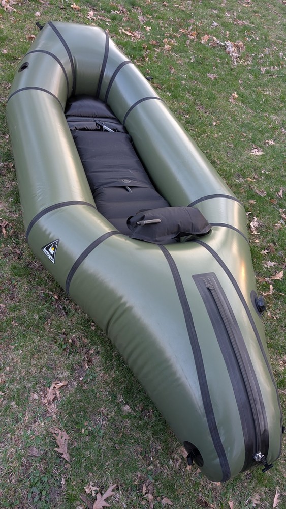 Alpacka Raft MULE 420d Cedar Green / Self Bailer | Cargo Fly, Aqua Bound Shred..