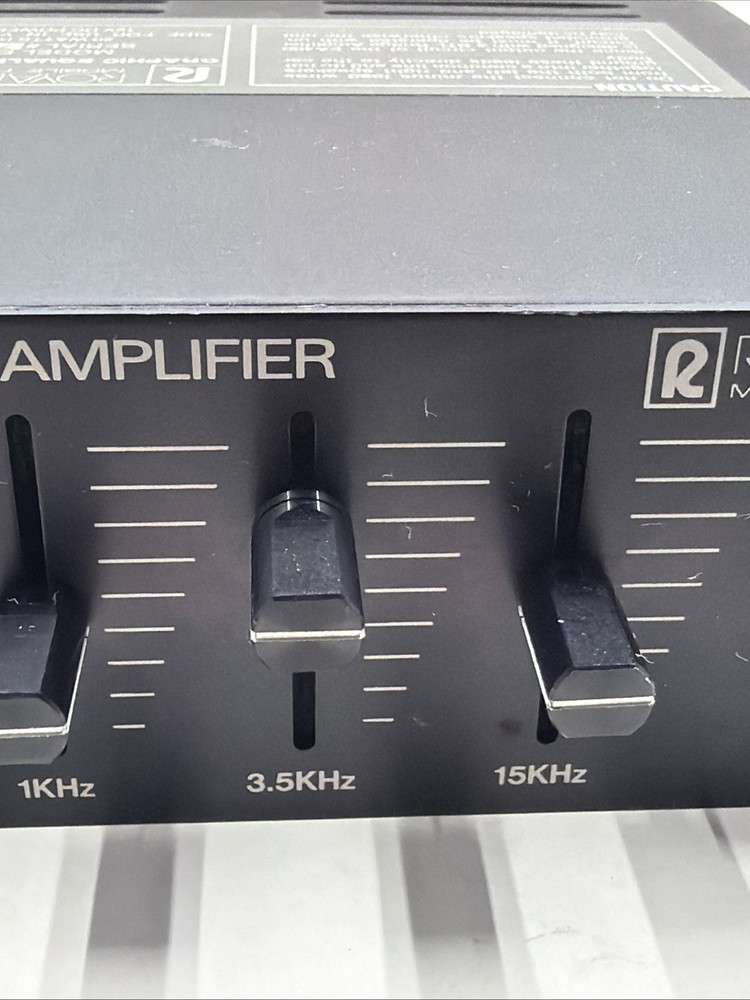 ROYAL SOUND GRAPHIC EQUALIZER AMPLIFIER EA400