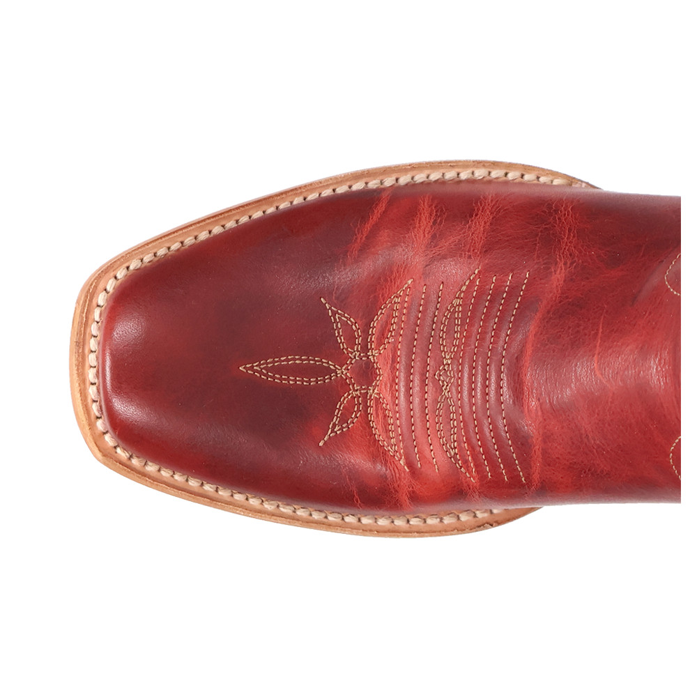 Dan Post Boots Adelaide Embroidered Square Toe Pull On Cowboy Womens Off White,