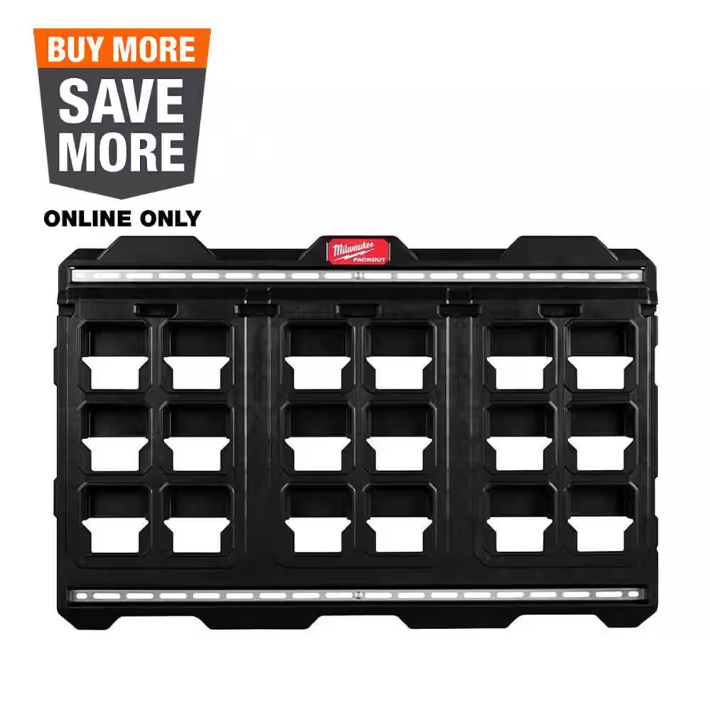 20 In. X 30.75 In. Wall Plate in Black