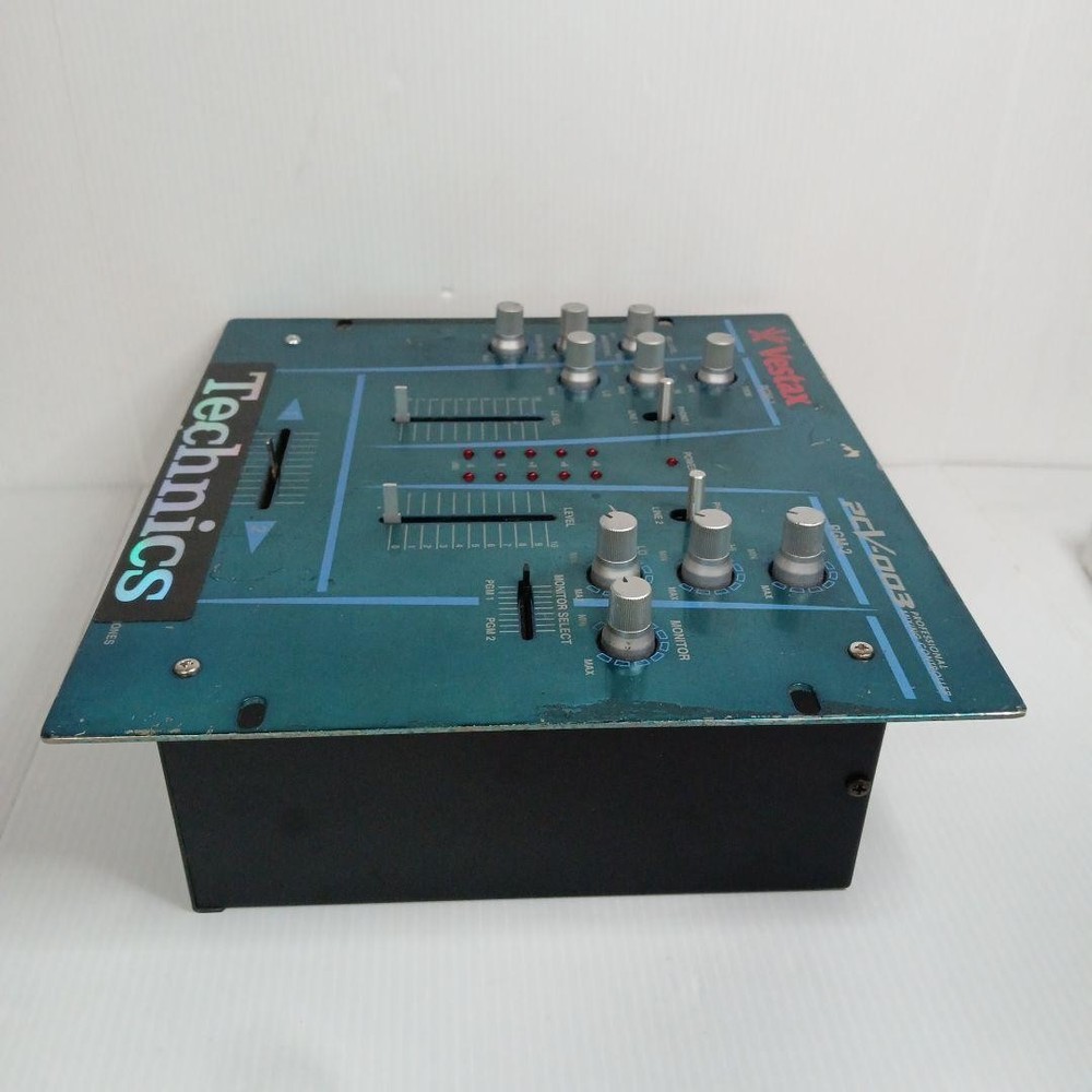 Vestax DJ Mixer PCV-003 Analog Blue JUNK Untested