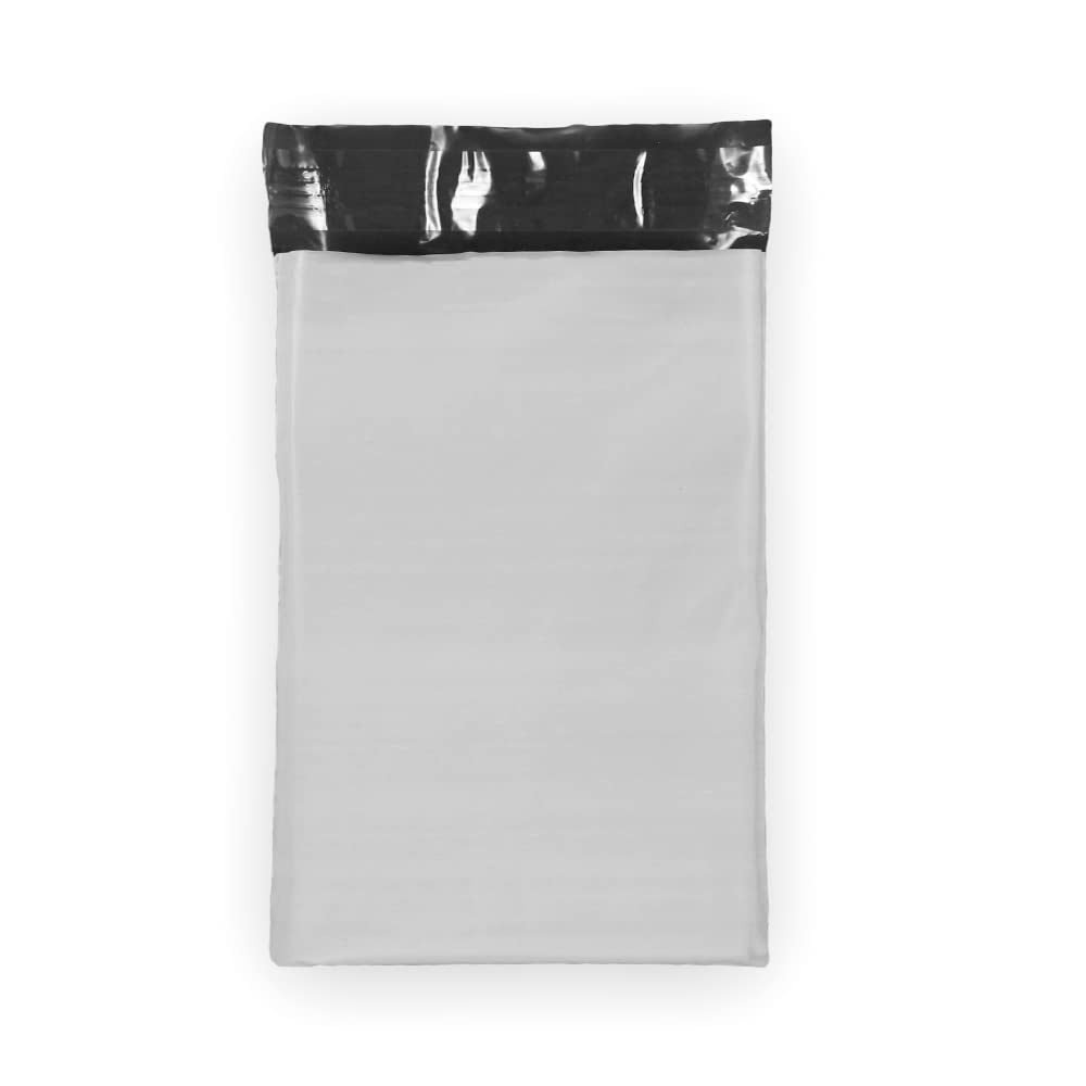 20 EcoSwift 10 x 13 White Small Poly Mailer Size #4 Self Sealing Small,