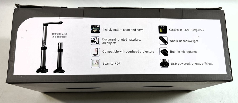 HoverCam T5 Document Scanner HC-T5 Great For Teaching/Presenting - New Open Box