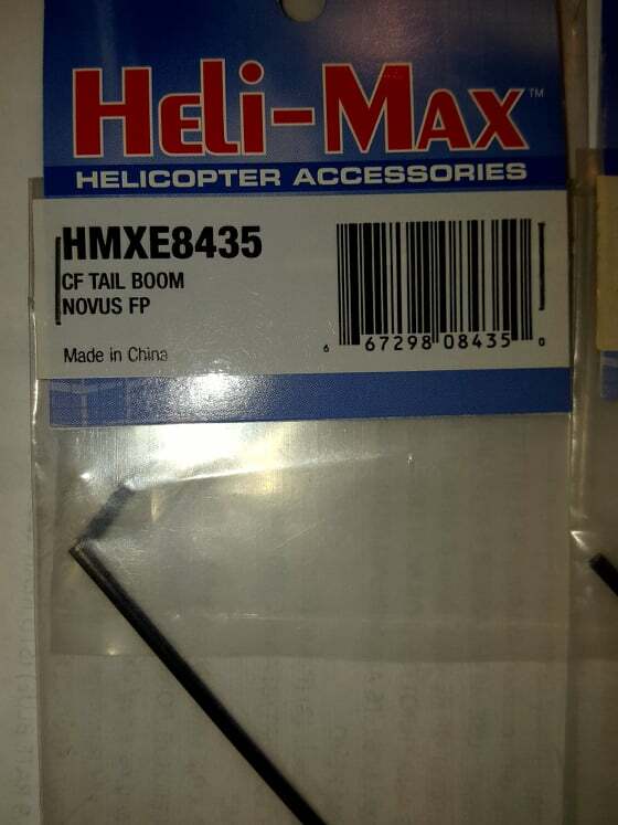HMXE8435 HELIMAX CF TAIL BOOM NOVUS FP