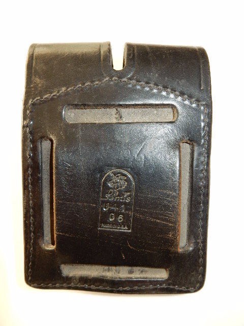 De Santis U41 G6 Leather Double Magazine Holder