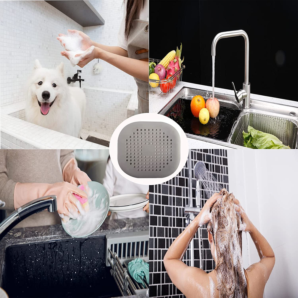 Bathroom Drain Hair Catcher Bath Stopper Plug Water Sink Strainer Filter Shower