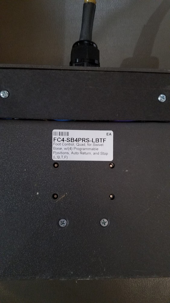 MTI Programmable Podiatry Chair With Foot Control