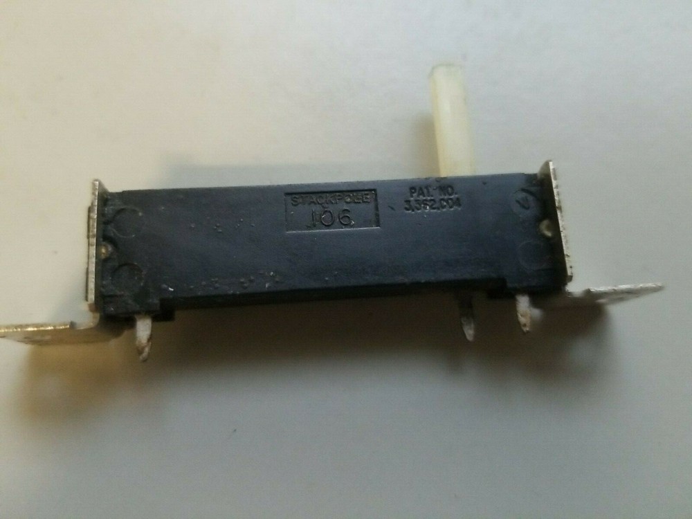 Stackpole slide-trol 304V7528 slide switch part 676-049360
