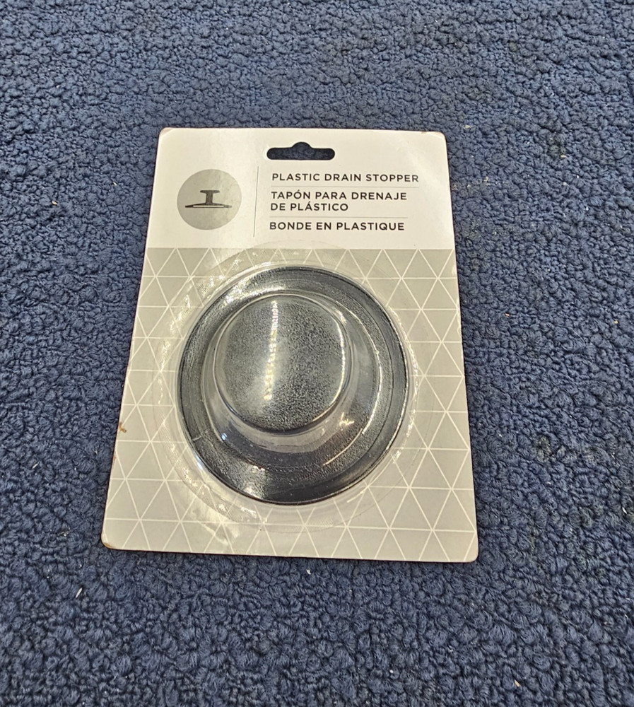 (QTY 2) Moen 186589: Garbage Disposal Plastic Drain Stopper
