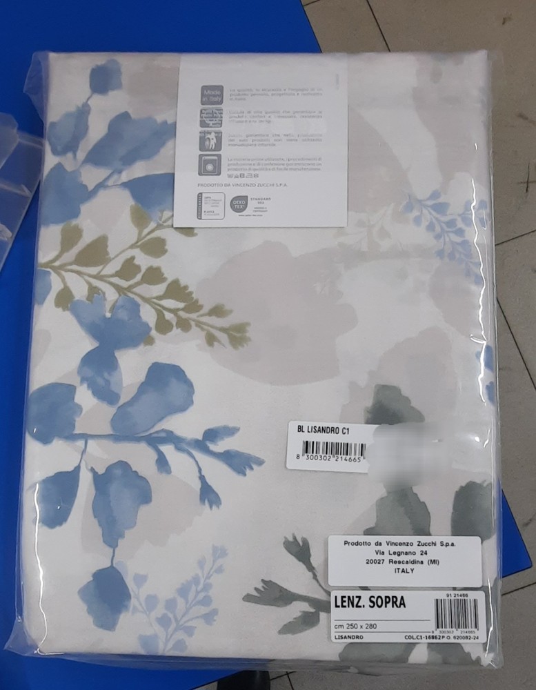 Zucchi Cotton Percale Double Bed Sheet Set