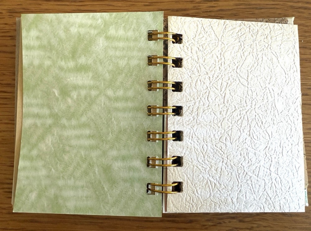 Handmade Vintage Seed Packet Mini Mini Junk Journal -Mustard-