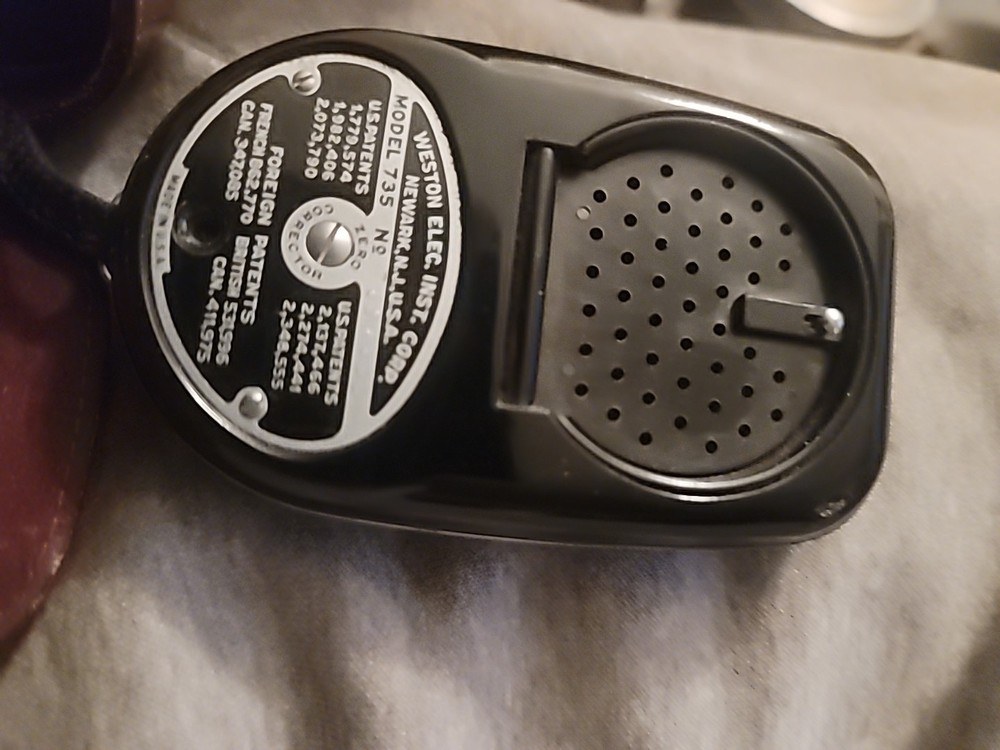 Weston Master II (Model 735) Universal Exposure Meter-Working