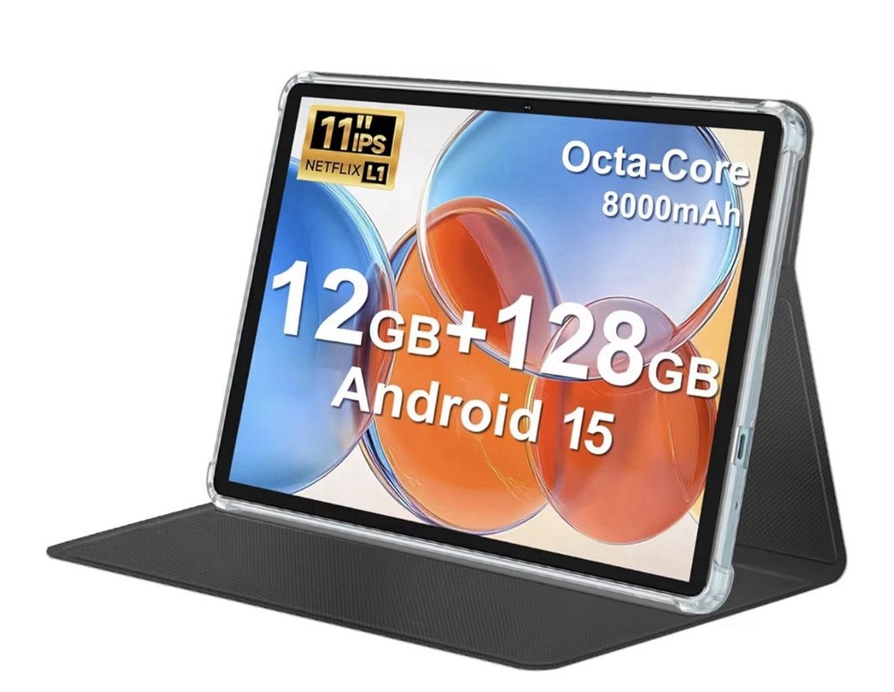 JUNINKE 11" Tablet | Android Tablet with Octa-core Processor |12G