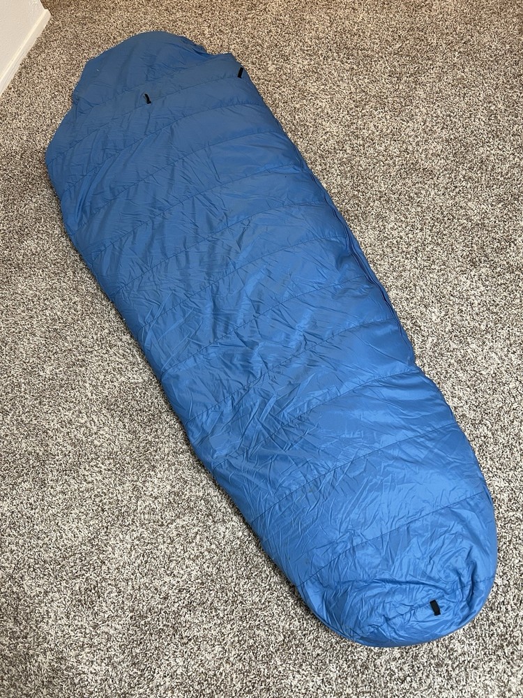 Vintage Holubar Blue Down Mummy Sleeping Bag