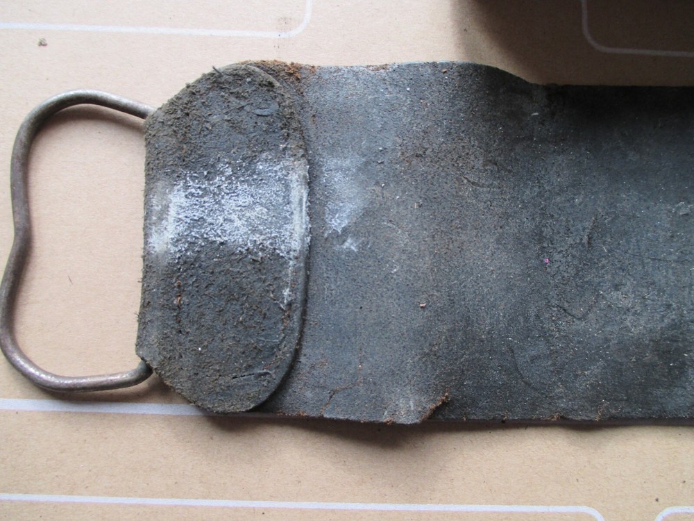2-Antique Barbers Razor Sharpening Stone & Leather Belt!