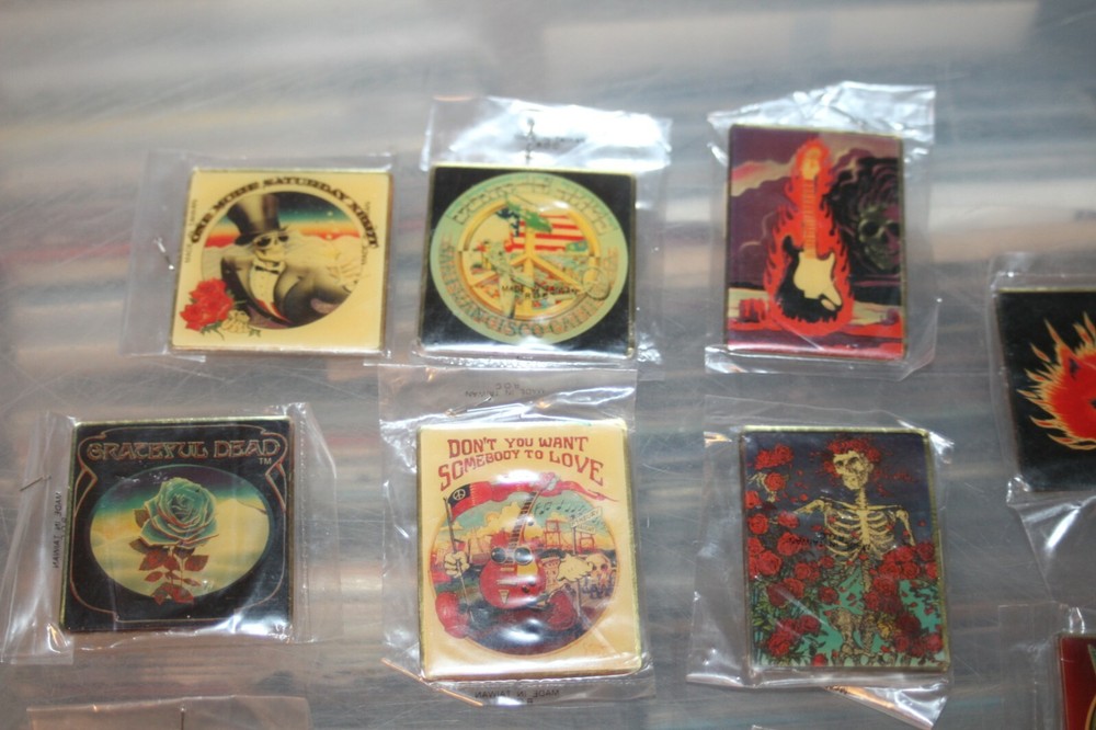 Grateful Dead - 11x Official Enamel Magnets