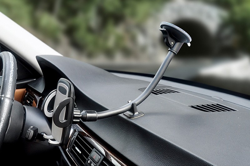 360° Car Universal Mobile Phone Holder Black Dashboard Suction Mount Windscreen