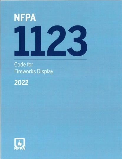 NFPA 1123, Code for Fireworks Display, 2022 EDITION Paperback USPS