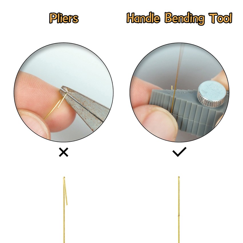 For LIANG-0235 Quick Length Measurement Handle Bending Tool Model Handle Bender