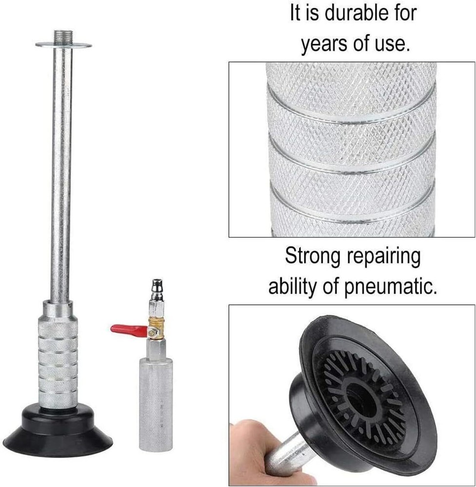 Air Pneumatic Suction Dent Puller Slide Hammer Pulling Car Body Repair Work Tool