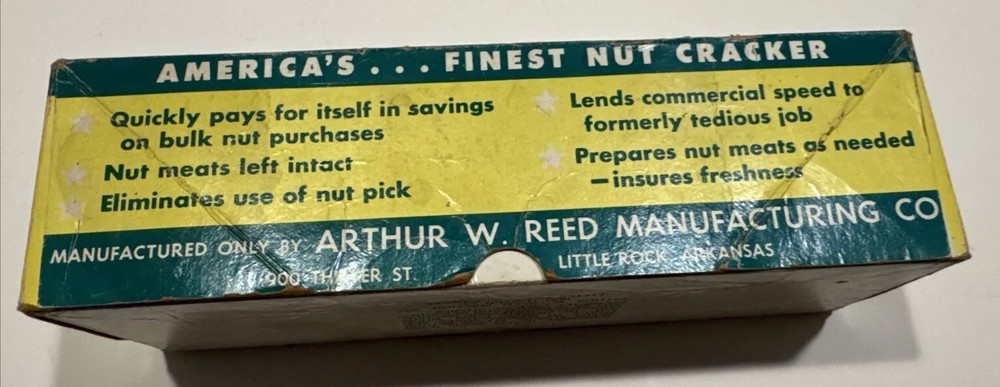 Vintage Reed Rocket Nut Cracker R-300