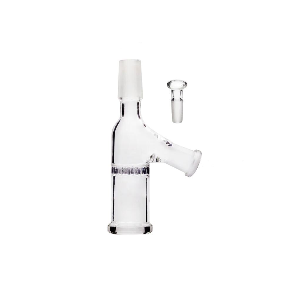 Glass Bowl Adapter with 10mm Stopper plug For Elev8R 14mm 18mm