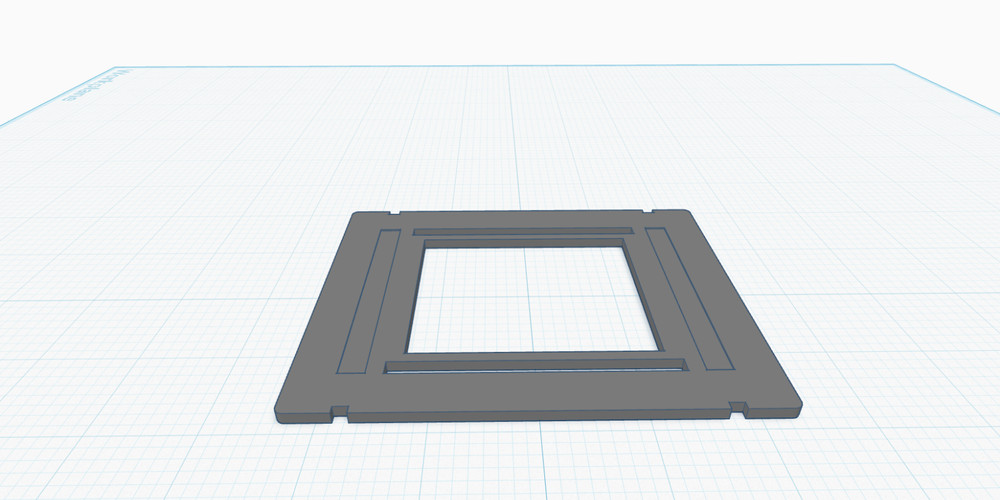 120 Film Masks 6x7 3d printed