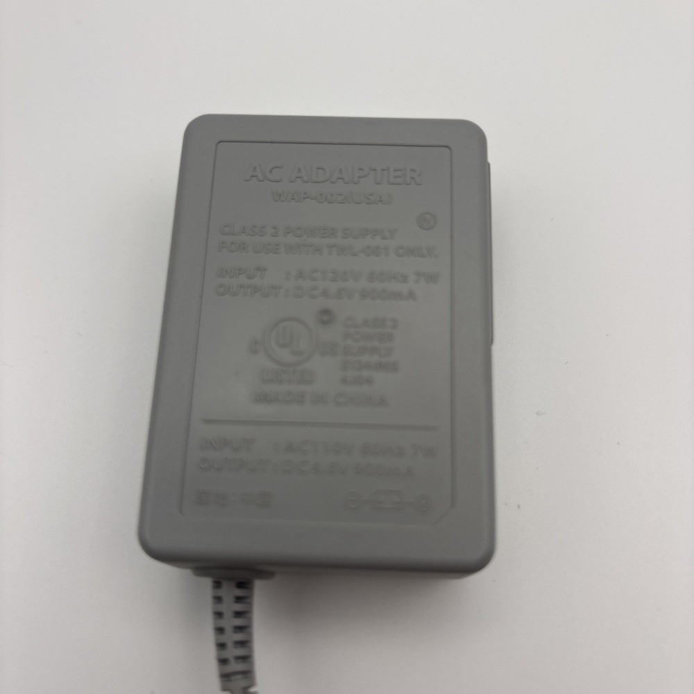 Nintendo - WAP-002 - AC Adapter - 3DS/DS