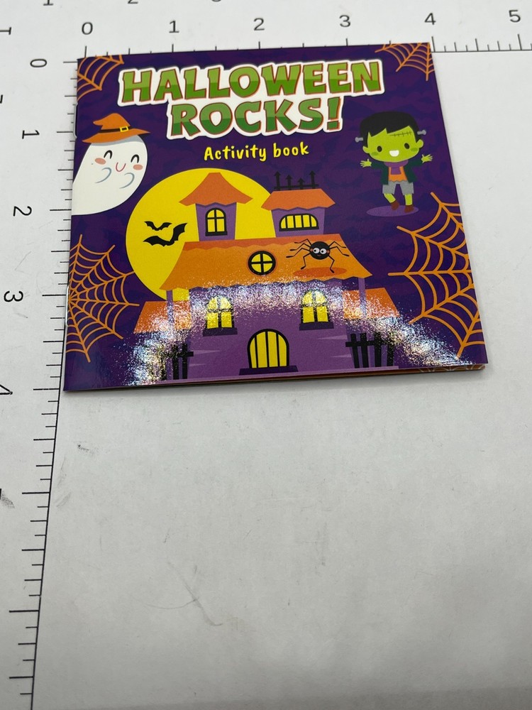HALLOWEEN Children's book: halloween rocks activity book