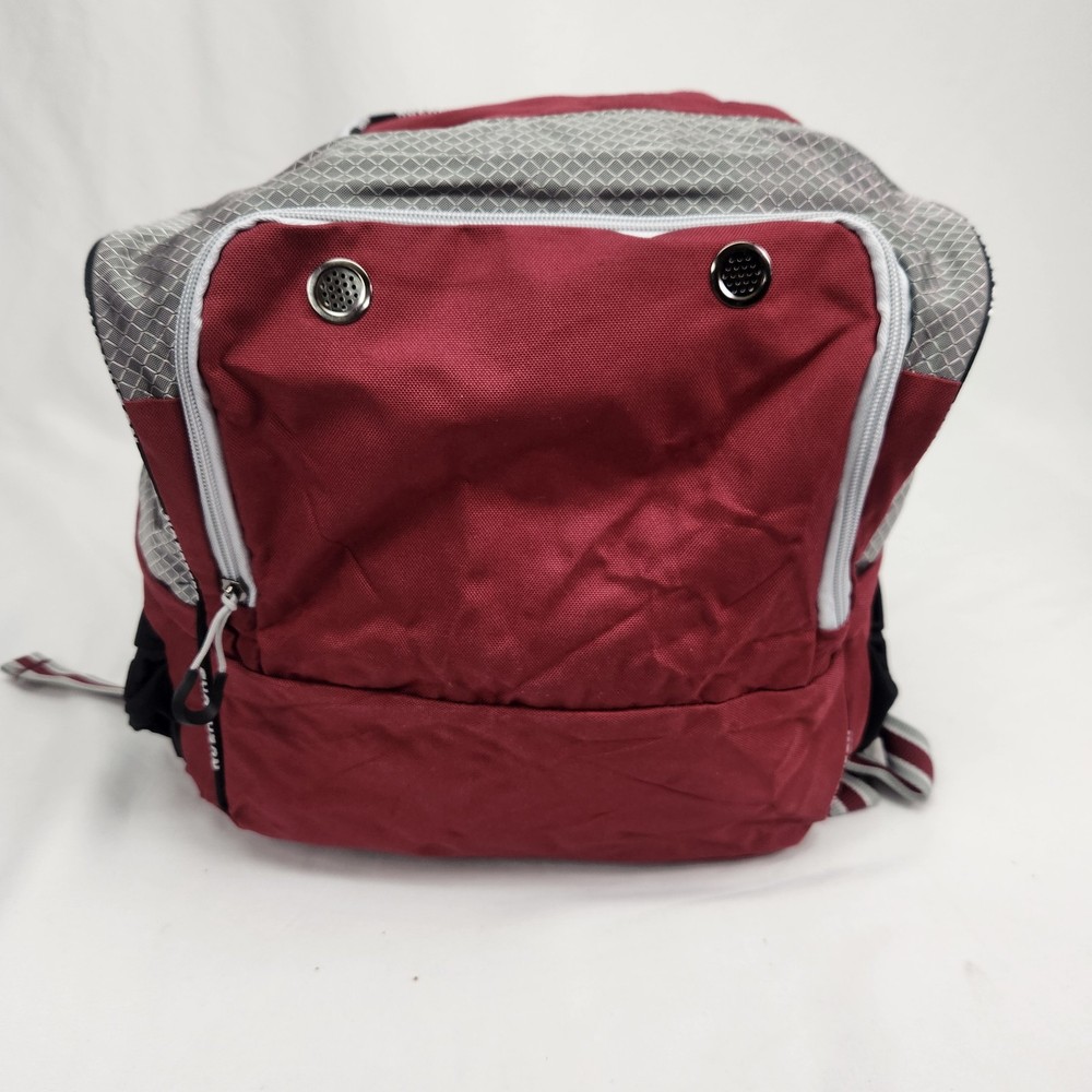 Baseball Softball Coaching Backpack Bat Bag "No Errors" RED New w/ Tags *Read