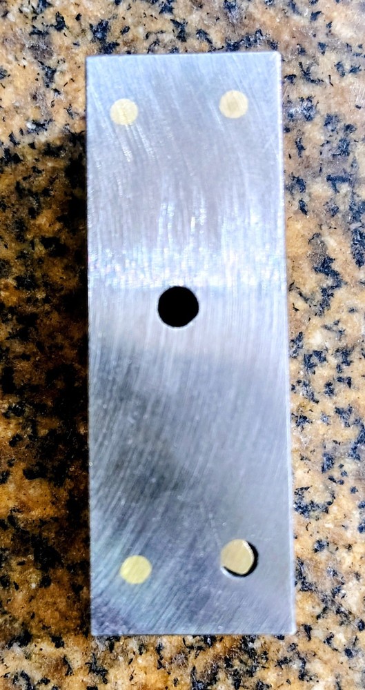 🗽VINTAGE 3-5/8" MAGNETIC TRANSFER BLOCK