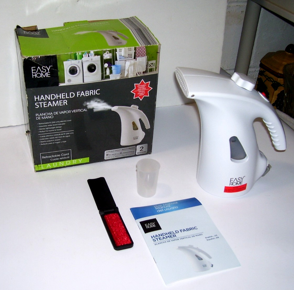 Fabric steamer 44614. Easy Home, Handheld New, Open Box