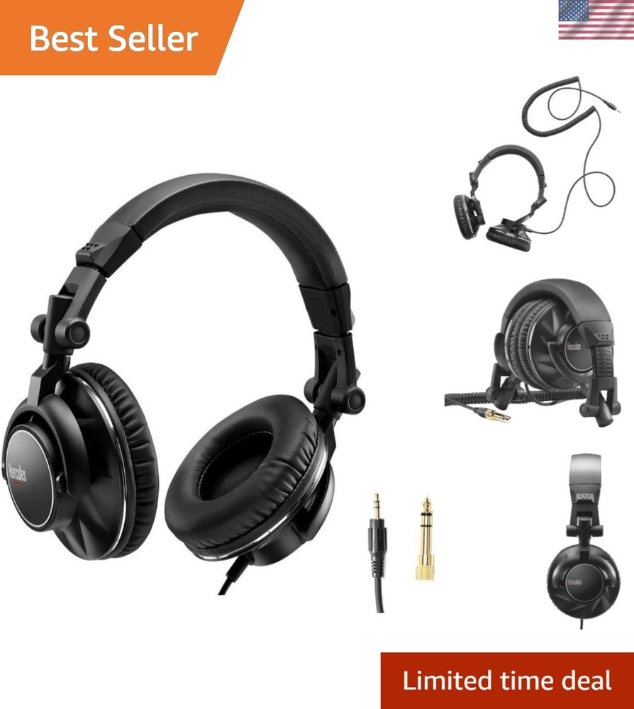 HDP DJ60 – Professional-Quality DJ Headphones - High Performance, Foldable an...