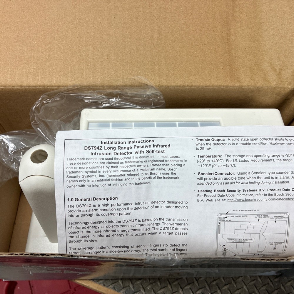 Bosch DS794Z Long Range PIR Detector