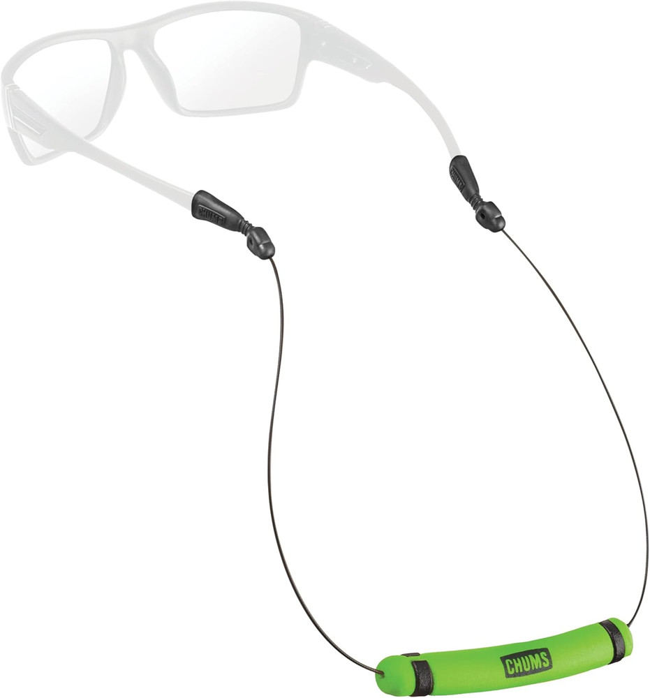 Orbiter Float Eyewear Retainer - Lightweight Stainless Steel Cable Glasses Strap