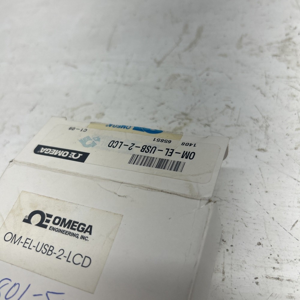 Omega Engineering Temperature And Humidity Recorder. Om-EL-usb-2-lcd.