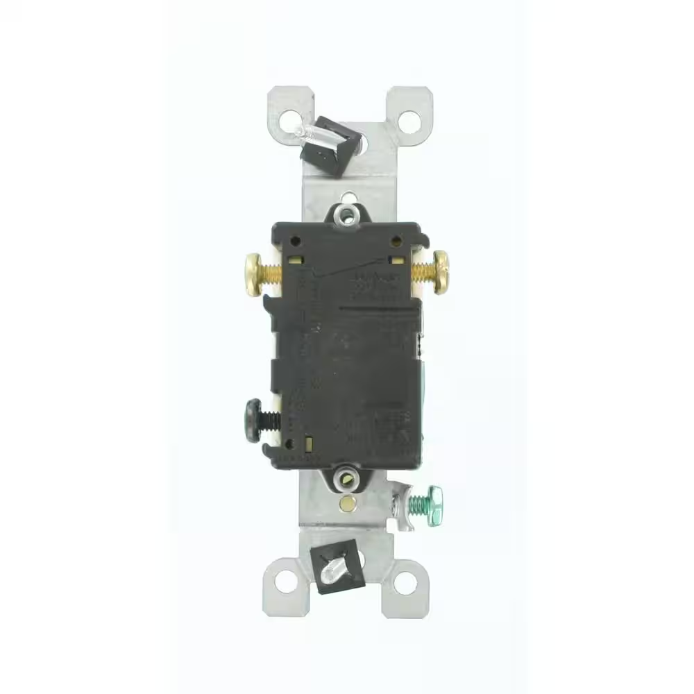 15 Amp 3-Way Toggle Switch Light Almond