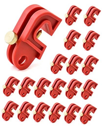 Circuit Breaker Lockout Device – 20 PCS Fits Most DIN Mini Breakers,