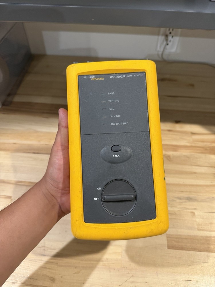 FLUKE NETWORKS DSP-4300 CABLE ANALYZER SMART REMOTE (TESTED) FREE SHIPPING
